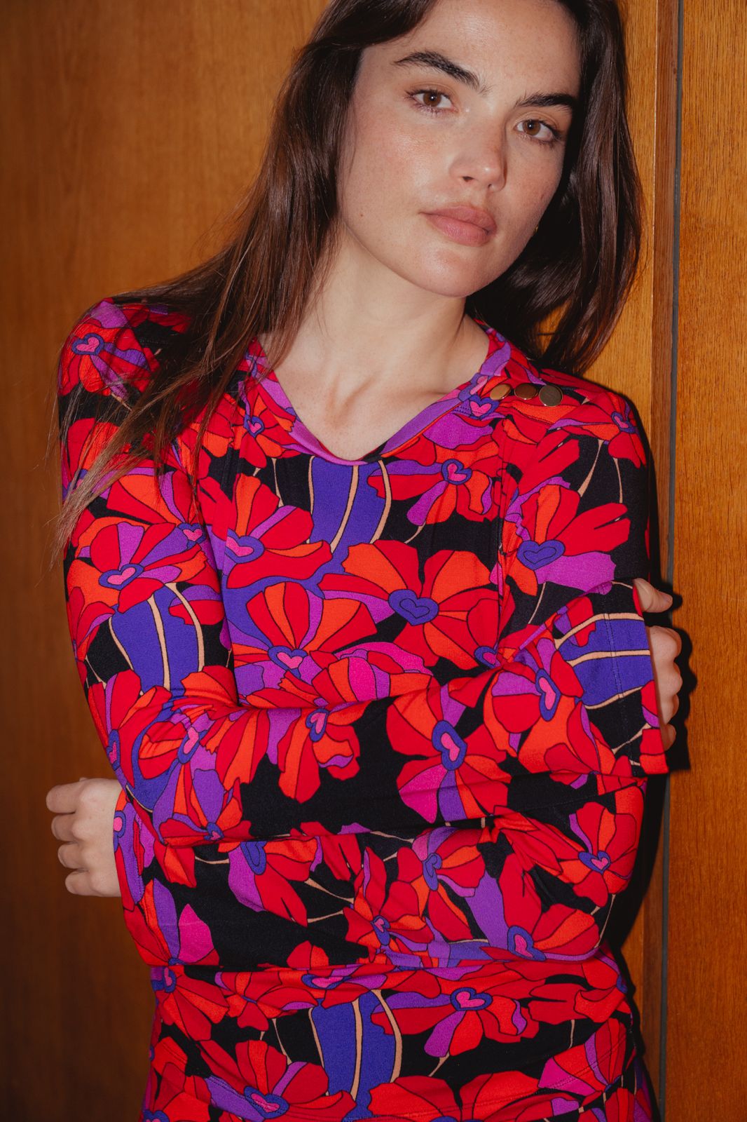 Mona Top Femme Flower Power – Paloma Collection